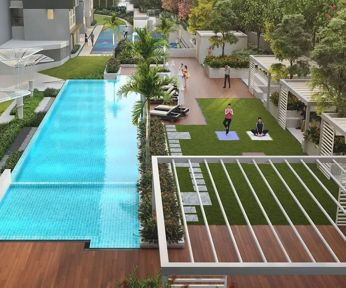 Offerd USP and Highlights like Entrance, club House amenities, Security, Reviews, and Specification in Godrej Vrikshya Gurgaon